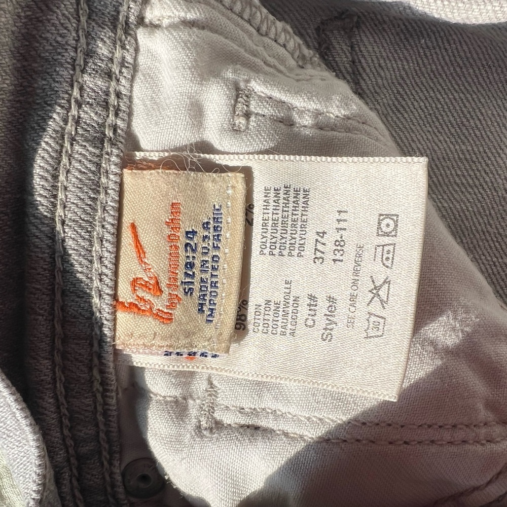 Citizens Of Humanity Gray Ingrid Flare Jeans size 24 - Picture 6 of 6